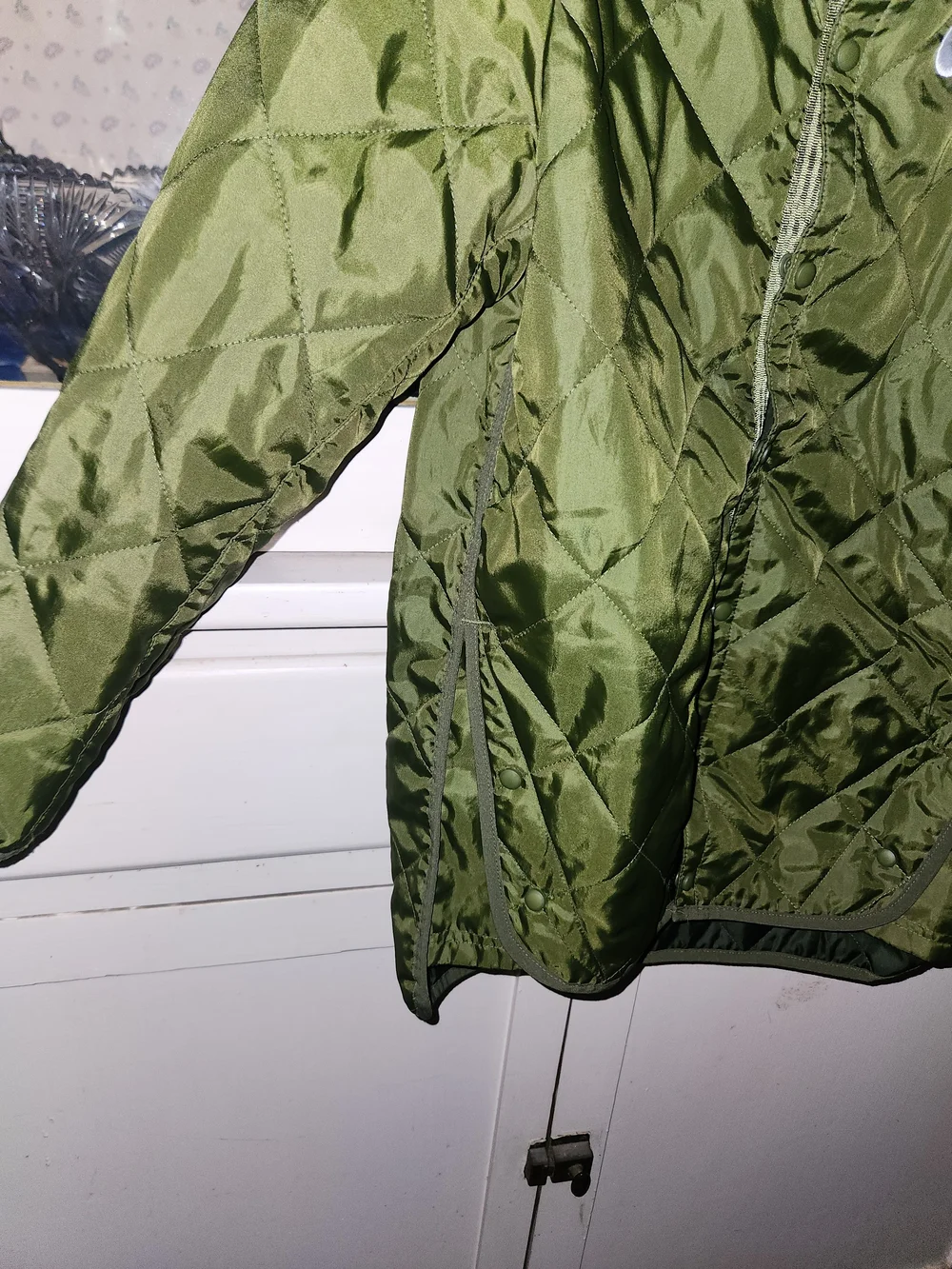 Kids Nike Olive Green Quilted Jacket